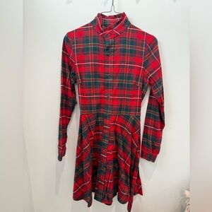 KJP Plaid Flannel Dress